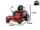 Ama Z TURN ZTR107H - Trattorino rasaerba professionale a raggio zero - Scarico laterale - Motore 546cc