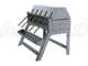 OUTLET - SENZA IMBALLO ORIGINALE - Enotecnica Pillan 5B INOX - Riempitrice manuale a 5 attacchi con beccucci serbatoio e struttura in acciaio inox