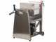 Enotecnica Pillan F20 - Filtro a cartoni per vino carrellato - Telaio Inox e Pompa Novax
