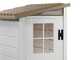 Garofalo Tuscany Evo 100 Terrace - Casetta da giardino - Con finestra e porta ad anta singola - 82.5x122.5x201 cm