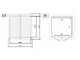 Garofalo Urban 120 - Casetta da giardino - Con porta a doppia anta - 122.5x122.5x214 cm