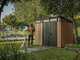 Keter Signature Venetian 9x7 - Casetta da giardino - Con porta doppia anta - 277x218x226 cm