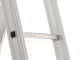 Facal Briko Blu BB/3, 2x9 gradini, 4.56 m - Scala in alluminio telescopica - Altezza stimata operativa 5.50 m