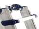 Facal Briko Blu BB/3, 2x9 gradini, 4.56 m - Scala in alluminio telescopica - Altezza stimata operativa 5.50 m