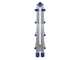 Facal Briko Blu BB/3, 2x9 gradini, 4.56 m - Scala in alluminio telescopica - Altezza stimata operativa 5.50 m