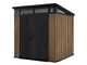 Keter Signature Venetian 7x7 - Casetta da giardino - Con porta doppia anta - 214x218x226 cm