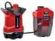 Einhell  GE-DP 18/25 Li - Pompa a immersione acque scure - 18V 4Ah e caricabatteria