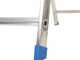Marchetti CLIMB 05, 5 gradini, 2 m - Scalandrino in alluminio con cavalletto - Altezza stimata operativa 3 m