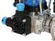 Kit motopompa elettrica da irrorazione con carrello - Bertolini Pumps POLY 2020 H.P. RTE.1 - Per prodotti chimici e acidi