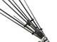 Archman AB01 - Abbacchiatore elettrico con asta telescopica - 220-315 cm - Con cavo per collegamento a batteria 12V