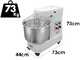 Famag IM 30/230 10 Velocit&agrave; HH - Impastatrice a spirale 30 Kg ad alta idratazione