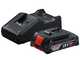 Bosch Professional GHE 18V-50 - Tagliasiepi a batteria 18V/2Ah - Lama da 50 cm
