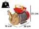 Rover 40 CE - Pompa elettrica da travaso in bronzo - Monofase - 230V
