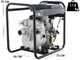 OUTLET - DIFETTI ESTETICI - BlackStone BD-ST 8000ES - Motopompa diesel per acque nere sporche - Raccordi 80 mm