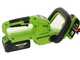 Greenworks G24HT56 - Tagliasiepi a batteria litio 24V/8Ah - Lama da 56 cm