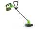Greenworks G24ST25 - Tagliabordi a batteria - 24V 10Ah