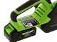 Greenworks GD24CS30 - Elettrosega a batteria 24V 10Ah - Lama da 30cm