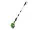 Greenworks GD60PS25 - Potatore su asta di prolunga a batteria 60V - Batteria 4Ah