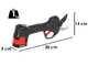 Zanon Kit Olive Light 1 - Abbacchiatore e forbice a batteria - Asta telescopica 170 - 250 cm - 4 x 14,4V 2,5Ah