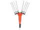 Stocker E-51 21V - Abbacchiatore a batteria con asta telescopica - 235-315 cm - 4Ah 21V