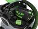 Ego WDV 0900E - Aspirasolidi e liquidi a batteria - Bidone 34L - 56V - SENZA BATTERIA E CARICABATTERIA