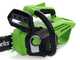 Greenworks GD48TCS - Elettrosega a batteria 48V 5Ah - Lama da 30cm