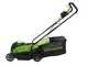 Greenworks GD24LM33 - Tagliaerba a batteria - 24V/8Ah - Taglio 33 cm