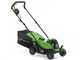 Greenworks GD24LM33 - Tagliaerba a batteria - 24V/8Ah - Taglio 33 cm
