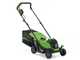 Greenworks GD24LM33 - Tagliaerba a batteria - 24V/8Ah - Taglio 33 cm