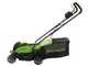 Greenworks GD24LM33 - Tagliaerba a batteria - 24V/8Ah - Taglio 33 cm