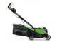 Greenworks GD24LM33 - Tagliaerba a batteria - 24V/10Ah - Taglio 33 cm