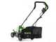 Greenworks GD24LM33 - Tagliaerba a batteria - 24V/10Ah - Taglio 33 cm