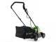 Greenworks GD24LM33 - Tagliaerba a batteria - 24V/10Ah - Taglio 33 cm
