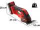 Einhell GE-CG 18/100 Li - Forbice tagliaerba a batteria - Tagliasiepi - 18V 4Ah