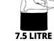 Einhell GE-WS 18/75 Li - Pompa irroratrice a tracolla a batteria 7.5L - 18V 4Ah