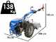 EuroMech BLITZ 80 - Motocoltivatore diesel - Yagmur D300 - 7 HP