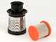 Girmi AP85 - Aspirapolvere - Scopa elettrica a batteria 2 in 1 - 25.9 V 2.2 Ah