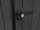 Keter Signature Walnut 757/775 - Casetta da giardino - Con finestre - 230x223x246 cm