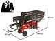 GeoTech LSP9 HE EVO - Spaccalegna elettrico - Orizzontale - 230V