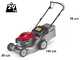 Honda HRG 466 PK - Rasaerba a scoppio - Gamma Izy - 2 in 1 - Taglio 46 cm