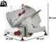 OUTLET - DA ESPOSIZIONE - Berkel Pro Line XS30 Silver - Affettatrice con lama in acciaio cromato da 300 mm