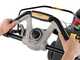 Honda HRX 537 VY - Tagliaerba a scoppio trazionato - Honda GCVx 200 - Taglio 53 cm