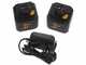 OUTLET - SENZA IMBALLO ORIGINALE - Oliviero Flex PCF Premium Cordless - Abbacchiatore con batteria a litio- Asta in carbonio - 245cm - 2x 21.6V 4.5Ah