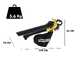 Karcher BLV 36-240 - Soffiatore aspiratore per foglie a batteria 36V 6Ah
