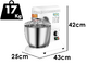 Fimar Easyline BH7 - Impastatrice Planetaria - Vasca da 7 litri