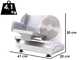 DCG AS 2465 - Affettatrice con lama da 190 mm - 150W