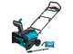 Makita SN001GZ - Spazzaneve a batteria - 2x 40V 4Ah