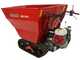 Benassi M403DHO - Motocarriola cingolata - Cassone dumper idraulico con scarico alto - Portata 400Kg