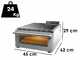 Macte Ovens Voyager TWIN ADVANCED Grigio - Forno elettrico per pizza -  2975 W