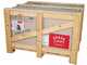 Clementi Gold - Forno a legna per pizza da esterno - Camera di cottura 80 x 60 - 4 pizze - Verde